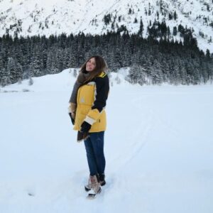 Líder Mariana Completo na neve